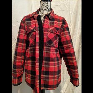 FOX RACING sherpa lined flannel Jacket